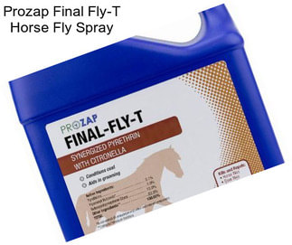 Prozap Final Fly-T Horse Fly Spray