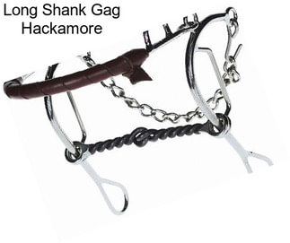 Long Shank Gag Hackamore