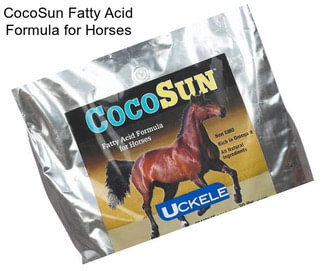 CocoSun Fatty Acid Formula for Horses