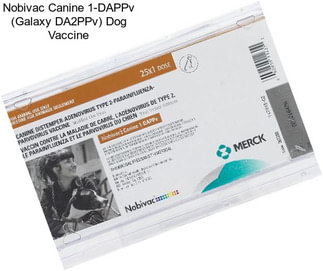 Nobivac Canine 1-DAPPv (Galaxy DA2PPv) Dog Vaccine