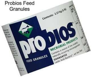 Probios Feed Granules