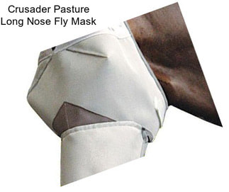 Crusader Pasture Long Nose Fly Mask