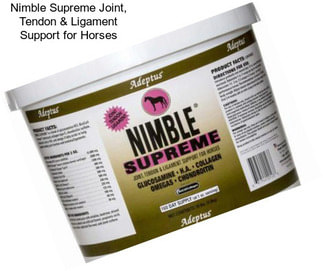 Nimble Supreme Joint, Tendon & Ligament Support for Horses
