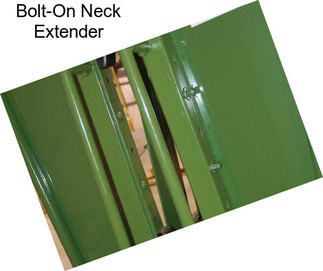 Bolt-On Neck Extender