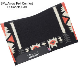 SMx Arrow Felt Comfort Fit Saddle Pad