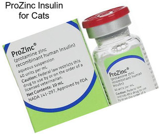 ProZinc Insulin for Cats