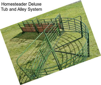 Homesteader Deluxe Tub and Alley System