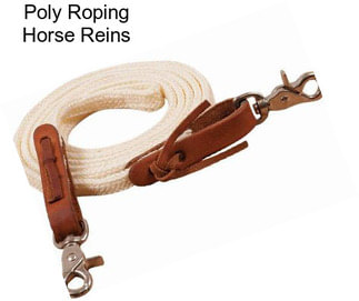 Poly Roping Horse Reins