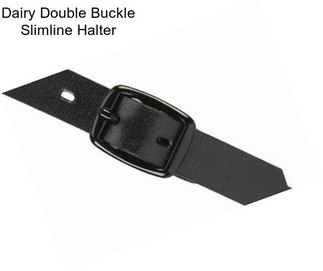 Dairy Double Buckle Slimline Halter