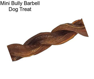 Mini Bully Barbell Dog Treat