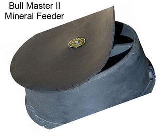 Bull Master II Mineral Feeder