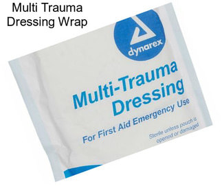 Multi Trauma Dressing Wrap