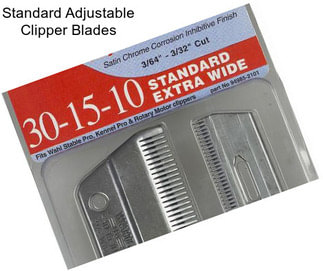 Standard Adjustable Clipper Blades