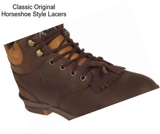 Classic Original Horseshoe Style Lacers