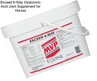 Exceed 6-Way Hyaluronic Acid Joint Supplement for Horses