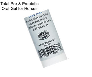 Total Pre & Probiotic Oral Gel for Horses