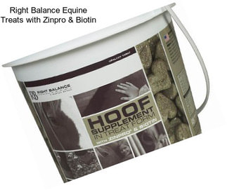 Right Balance Equine Treats with Zinpro & Biotin