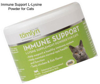 Immune Support L-Lysine Powder for Cats
