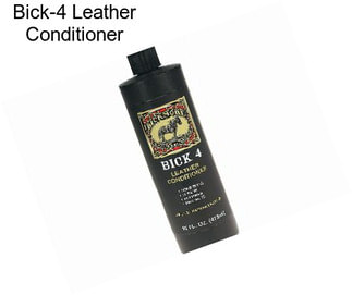 Bick-4 Leather Conditioner