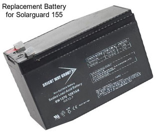 Replacement Battery for Solarguard 155