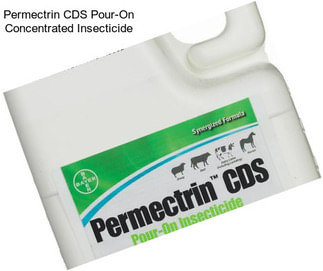 Permectrin CDS Pour-On Concentrated Insecticide
