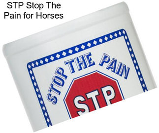 STP Stop The Pain for Horses