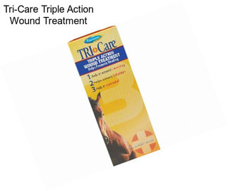 Tri-Care Triple Action Wound Treatment