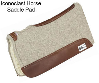Iconoclast Horse Saddle Pad