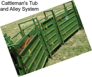 Cattleman\'s Tub and Alley System