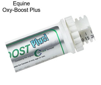 Equine Oxy-Boost Plus