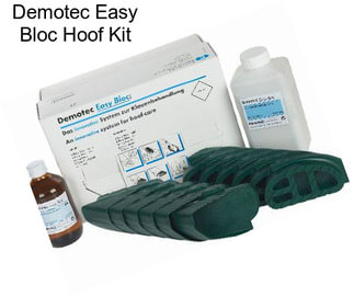 Demotec Easy Bloc Hoof Kit