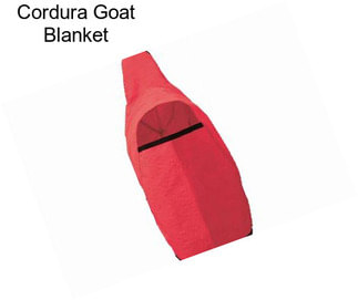 Cordura Goat Blanket