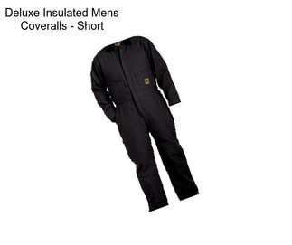 Deluxe Insulated Mens Coveralls - Short