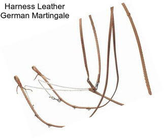 Harness Leather German Martingale