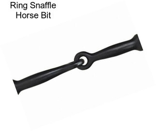 Ring Snaffle Horse Bit