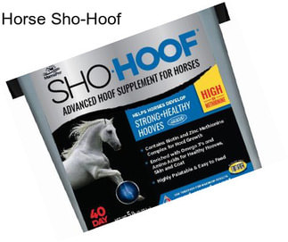 Horse Sho-Hoof