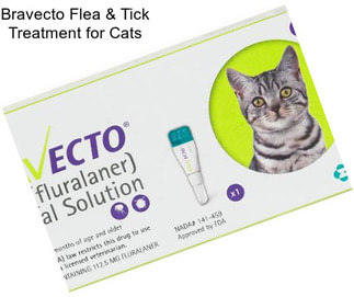 Bravecto Flea & Tick Treatment for Cats