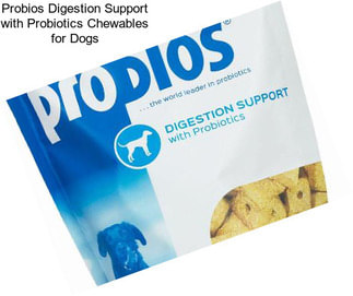 Probios Digestion Support with Probiotics Chewables for Dogs