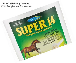 Super 14 Healthy Skin and Coat Supplement for Horses
