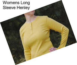Womens Long Sleeve Henley