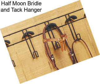 Half Moon Bridle and Tack Hanger