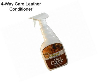 4-Way Care Leather Conditioner