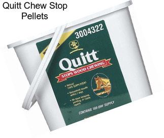 Quitt Chew Stop Pellets