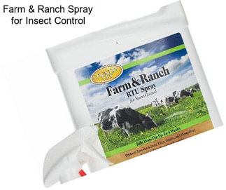 Farm & Ranch Spray for Insect Control