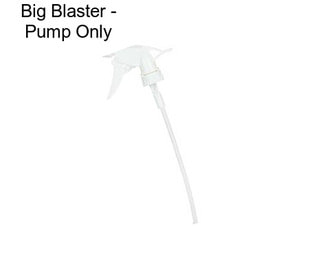 Big Blaster - Pump Only