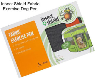 Insect Shield Fabric Exercise Dog Pen