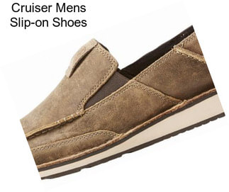 Cruiser Mens Slip-on Shoes