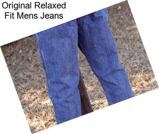 Original Relaxed Fit Mens Jeans