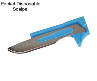 Pocket Disposable Scalpel