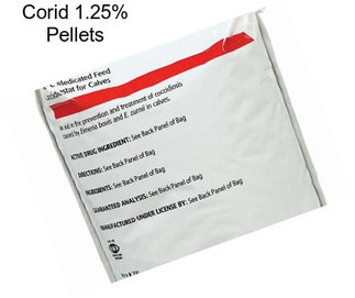 Corid 1.25% Pellets